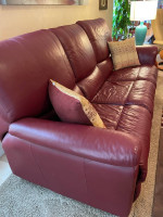 Beautiful leather sofa