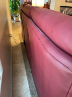 Beautiful leather sofa