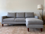 Corbett Convertible Chaise Sofa