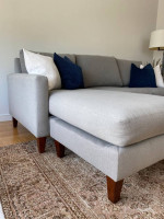 Corbett Convertible Chaise Sofa
