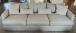 Crate & Barrel 3-Seat Grande Sofa + 2 Deep Chaise Lounge