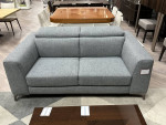 Italian Fabric Loveseat Sofa - Natuzzi - Brand New Clearance