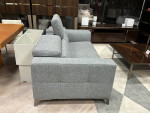Italian Fabric Loveseat Sofa - Natuzzi - Brand New Clearance