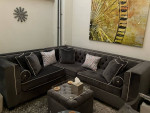 Custom Velvet Sofa Sectional
