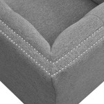 New (MCHLA) Flared Arm Sofa w/Tufted Back & Side