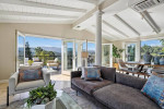 ABC Home Grey Upholstered Sofa