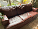 leather sofa