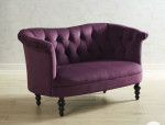Lovedseat sofa purple