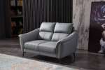 Condo Size Air Leather Sofa Synthetic Leather sofa