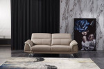 Condo Size Air Leather sofa Special design for armrest & headrest