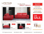 Leather sofa & Loveseat(Tax Included & Free Delivery)