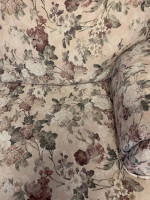 Floral sleeper sofa