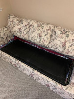 Floral sleeper sofa