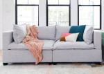 2-Piece 87" Sectional Sofa Cloud Couch (BRAND NEW)