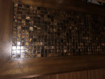 Stunning Mosaic Tile Inlay Sofa Table