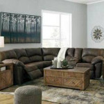 New Ashley Tambo 2-Piece Manual Reclining Sectional Sofa/Couch