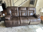 Wurstrow Power Leather Reclining Sofa and Loveseat