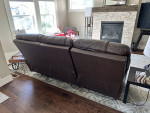 Wurstrow Power Leather Reclining Sofa and Loveseat