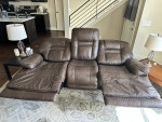 Wurstrow Power Leather Reclining Sofa and Loveseat