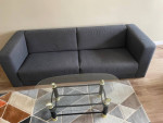 EQ3 Sofa 3 seater sofa, Coffee table