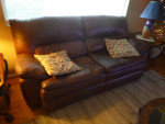 Large Leather Sofa