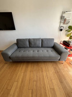 AllModern Glenn Round Arm Sofa Couch