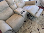 DuraPella Dual-Power Reclining Sofa, Loveseat, and Chair set