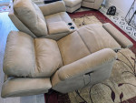 DuraPella Dual-Power Reclining Sofa, Loveseat, and Chair set