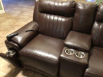 Southern Motion leather sofa