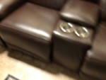 Southern Motion leather sofa