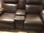 Southern Motion leather sofa