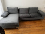 SOFA L shaped chaise