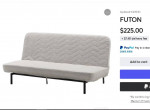 IKEA Sofa bed FUTON