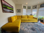 $2000 OBO Large 2pc Sectional Sofa with Queen Sofa Bed