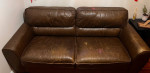 Beautiful chocolate brown Couch / Sofa in good condition!