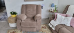 Sofa and Reclining Chair