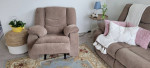 Sofa and Reclining Chair