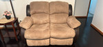 Recliner love seat sofa