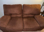 Free Delivery! Cozy sofa loveseat couch recliner