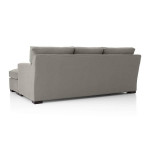 Crate & Barrel Axis 3-Seat Reversible Chaise Sofa