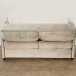 Lachlan Queen sofa bed in Fabric Seduce Grey