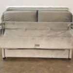 Lachlan Queen sofa bed in Fabric Seduce Grey