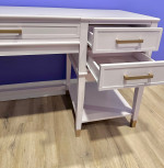 Light Purple Makeup Vanity Lift Top Desk