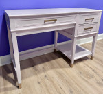 Light Purple Makeup Vanity Lift Top Desk