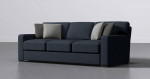Living Spaces mercer foam sofa