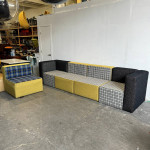 Note: This is a modular 5 piece sofa from Cypress (Retail $8500+)