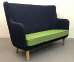 Knoll Sofa Loveseat Couch TWO Modernist Highback Sofas $385 Each