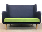 Knoll Sofa Loveseat Couch TWO Modernist Highback Sofas $385 Each