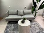 New Gray Mid Century Modern style Sofa By All Modern, delivery included