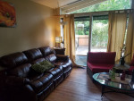 Leather 3 seater sofa recliner